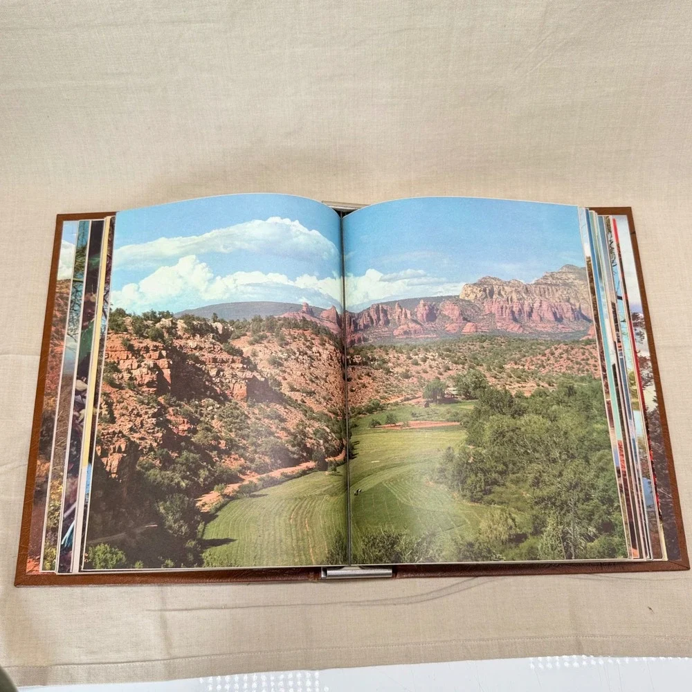 Vintage Arizona Highways Magazine Binder Display Book Southwestern Photography